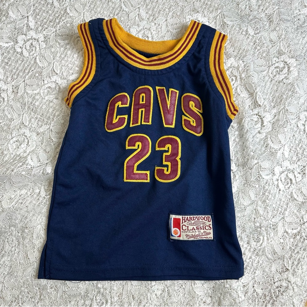 Vintage Hardwood Classics Lebron James #23 Cavaliers Infant Newborn Jersey